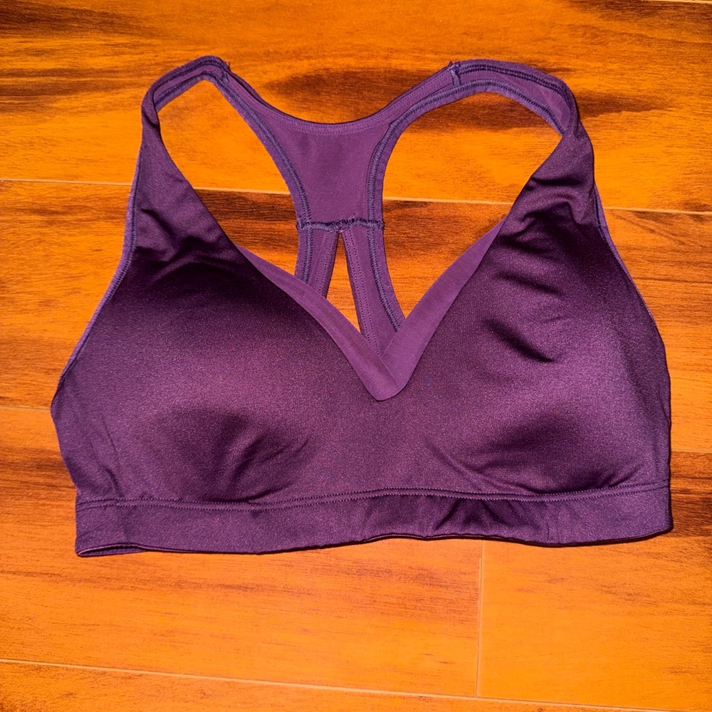 Women's Calia by Carrie Underwood Purple Racerback Sports Bra - Medium support